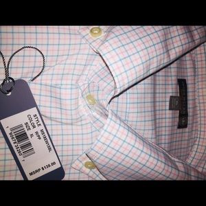 Peter Millar long sleeve, crown collection shirt